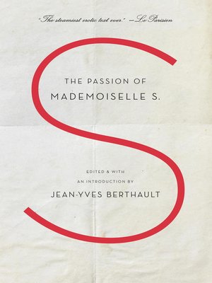 cover image of The Passion of Mademoiselle S.